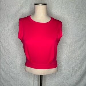 Women's Arrive Guide Hot Pink Cropped Tank